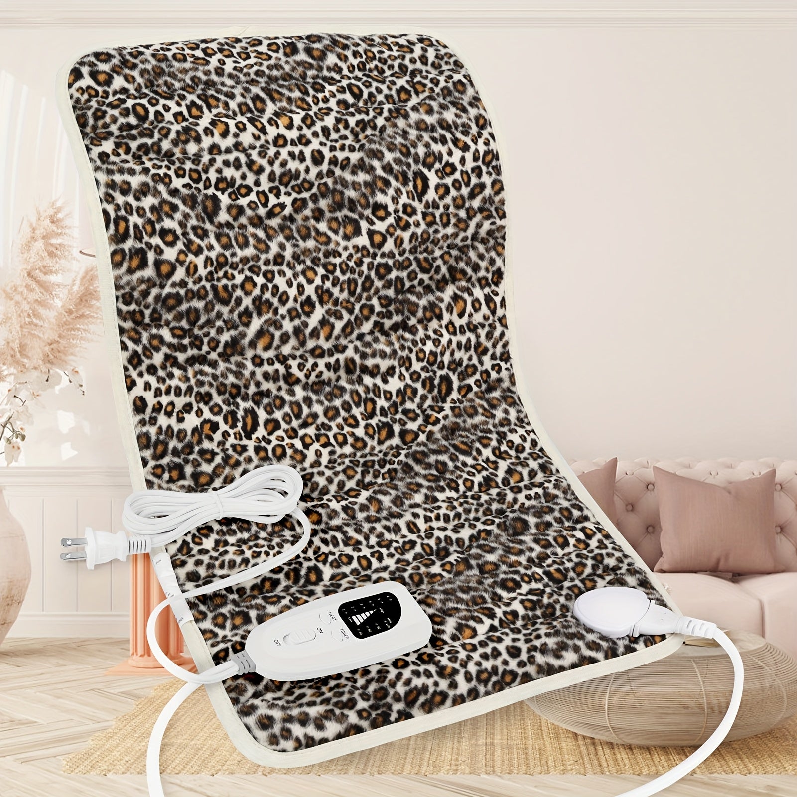 Electric - Ultra-Soft Flannel & Rapid Heating Tech | XL 24"x12" Coverage | 6-Temp Control Up to 140°F | 2H Auto Off & Overheat Protection | Machine Washable | Relieve,, Discomfort | Perfect Holiday Gift for Parents, Home Relax, Therapeutic Heat,