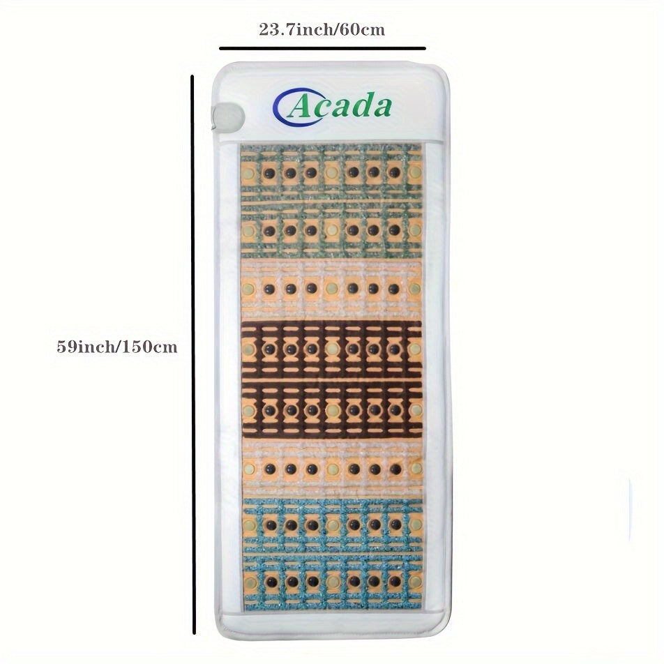 Acada Full Body Electric Electric Blanket, Electric Heating Pad For Back Neck Shoulders, Infrared Heating, Auto Shut Off, Adjustable Timer & Temperature, 59" L X 24" W